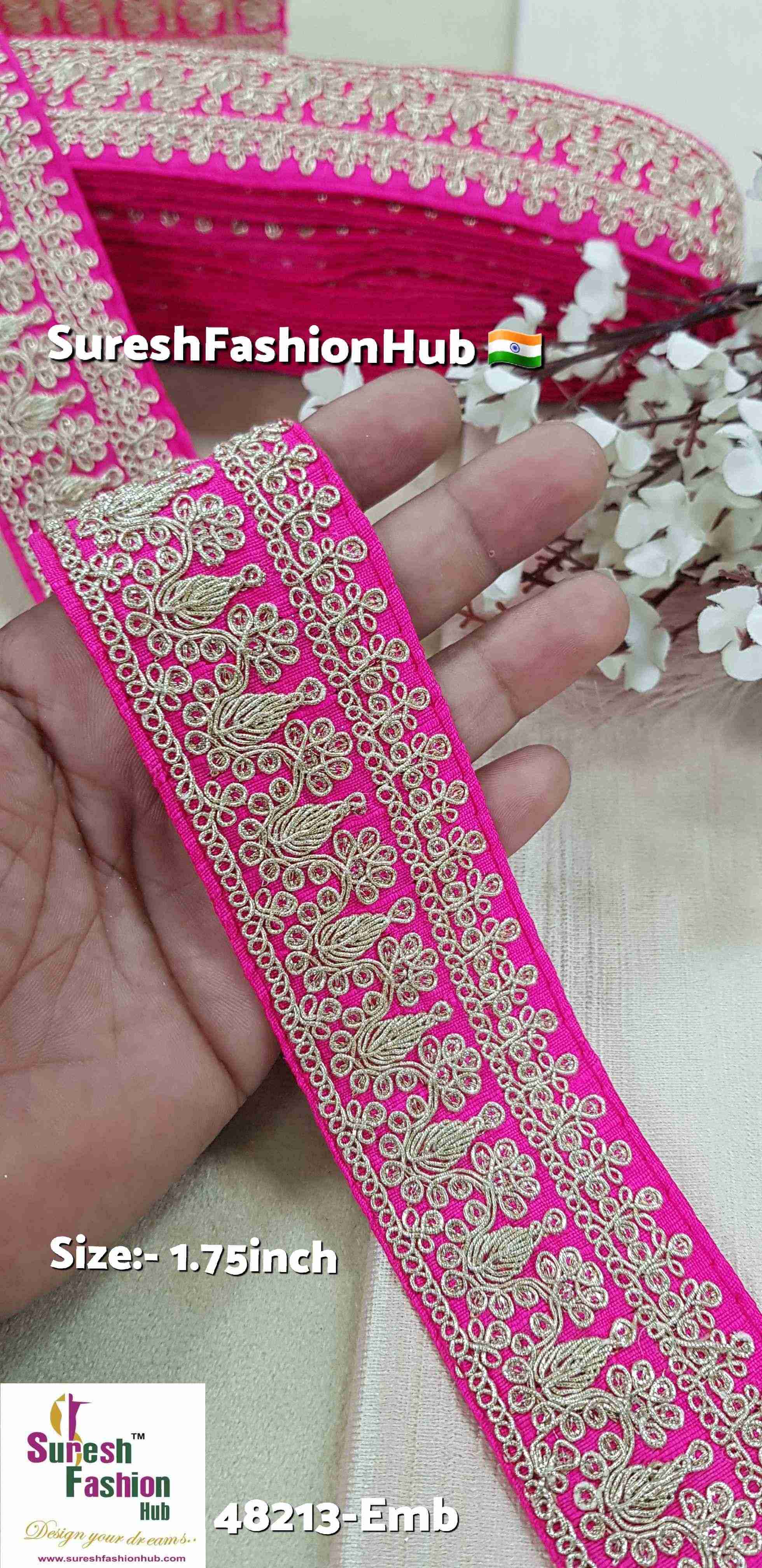 Rani Pearl & Sequence Fabric Lace