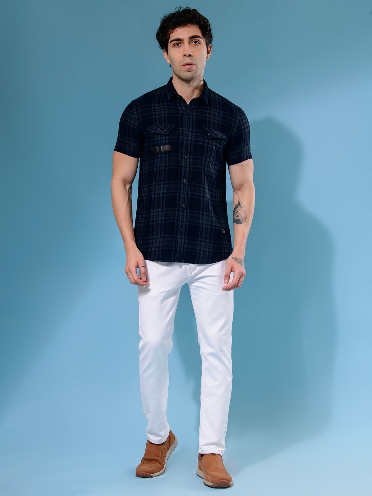 ALBION MENS MOF YELLOW (BLACK) SHIRT