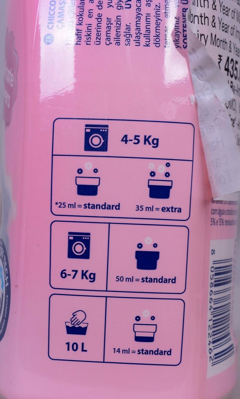 KIDS BABY LOTION CHICCO SOFTENER DELICATE FLOWERS 750ML