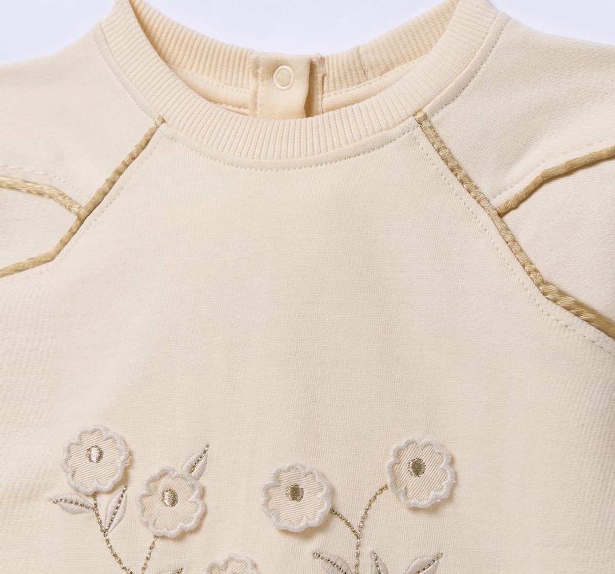 Ed-a-Mamma Infant Girls Set Off White