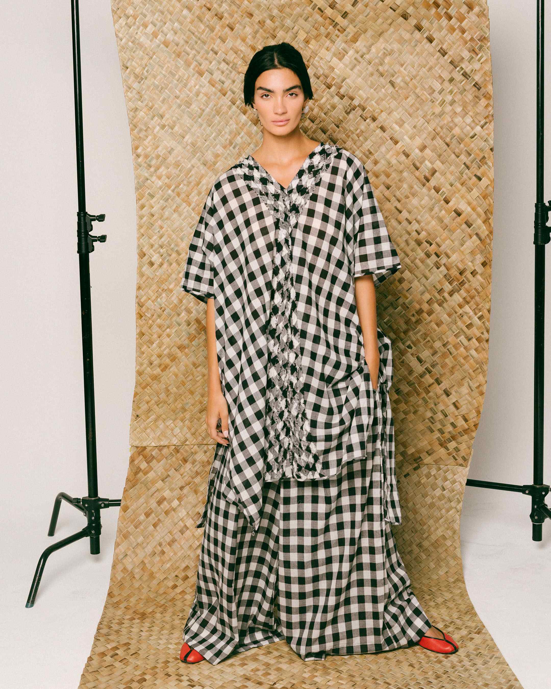 Damai Cotton Kaftan  Set