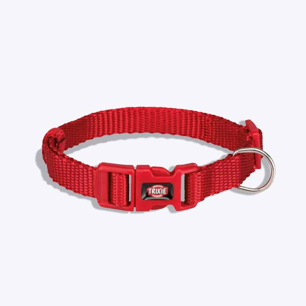 Trixie Premium Collar Red For Dogs