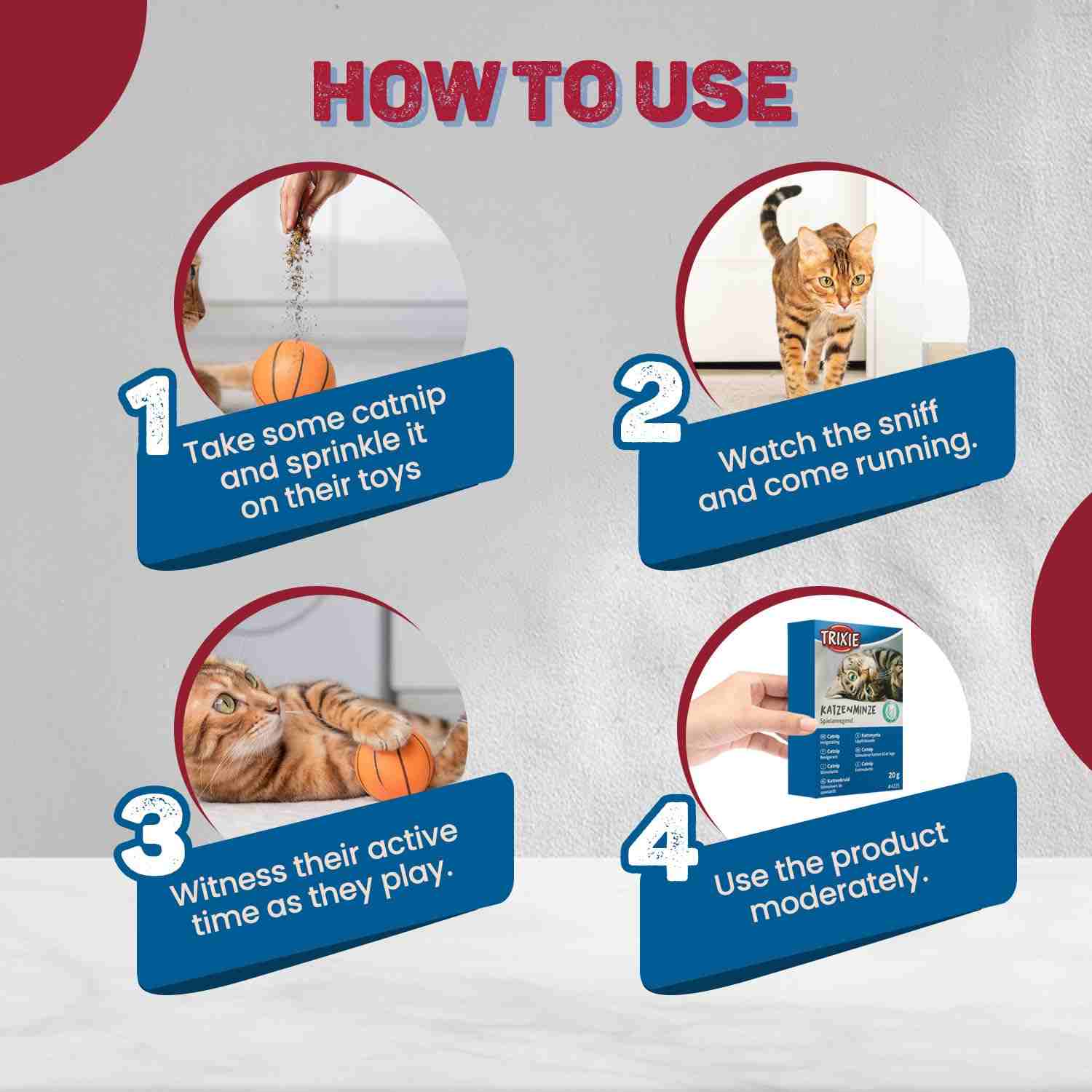 Trixie Premium Catnip for Cats, 20 g