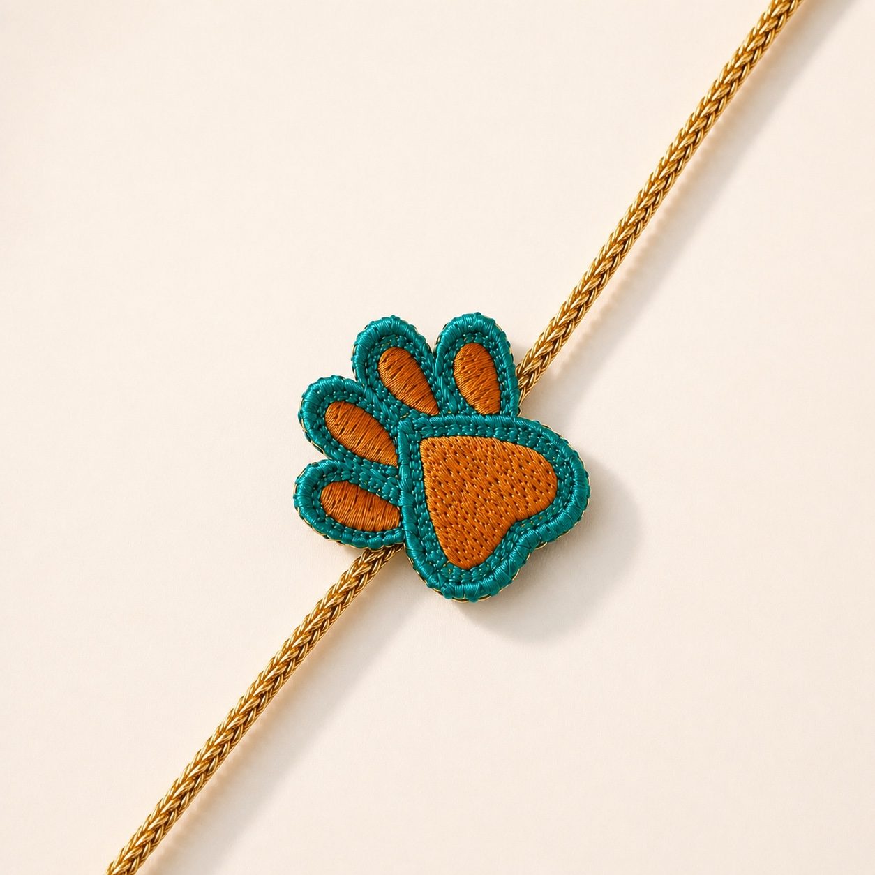 Pawsh Pet Blue Paw Rakhi for Dogs & Cats