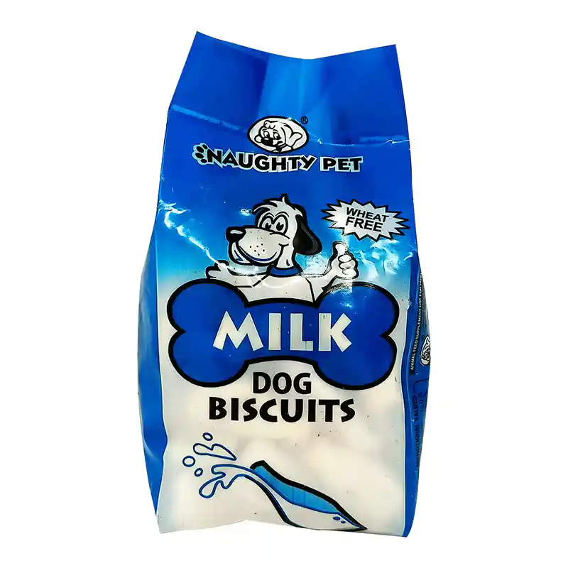 Naughty Pet Milk Biscuits For Dogs 550g