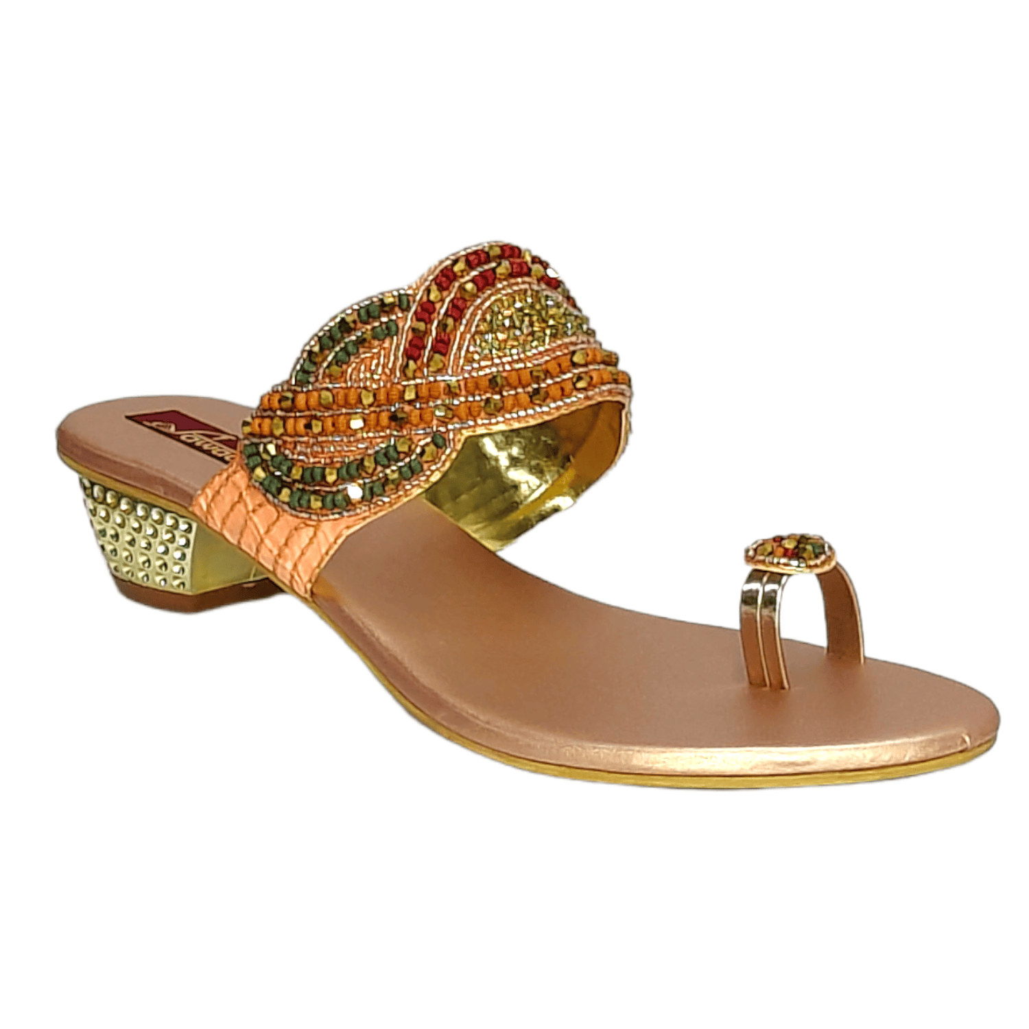 Sawadi Women Toe-Ring Heel Chappals and sandals