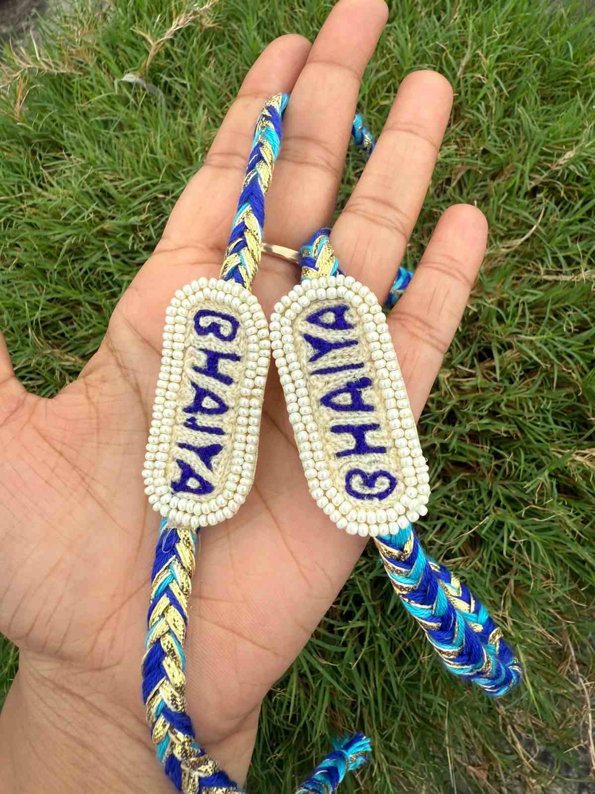 Handmade Rakhi For Bhaiya