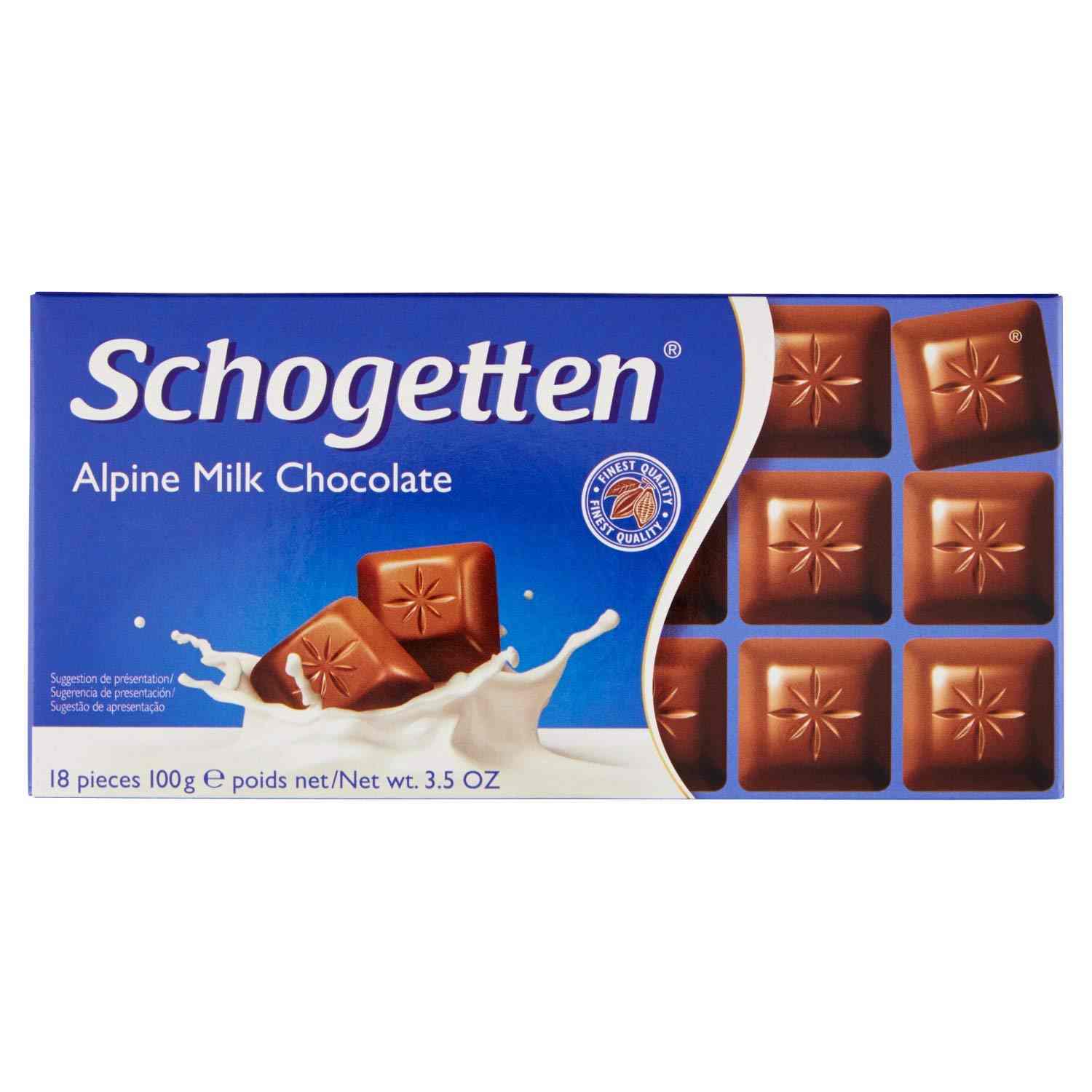 Alpine Milk Chocolate (Schogetten,Germany)