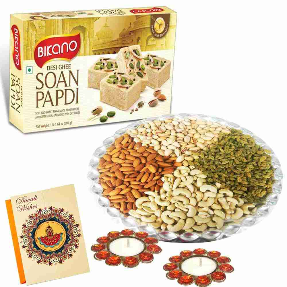Bikanervala Dry fruit with Soan Papdi-Diwali special (Bikanervala, Delhi)