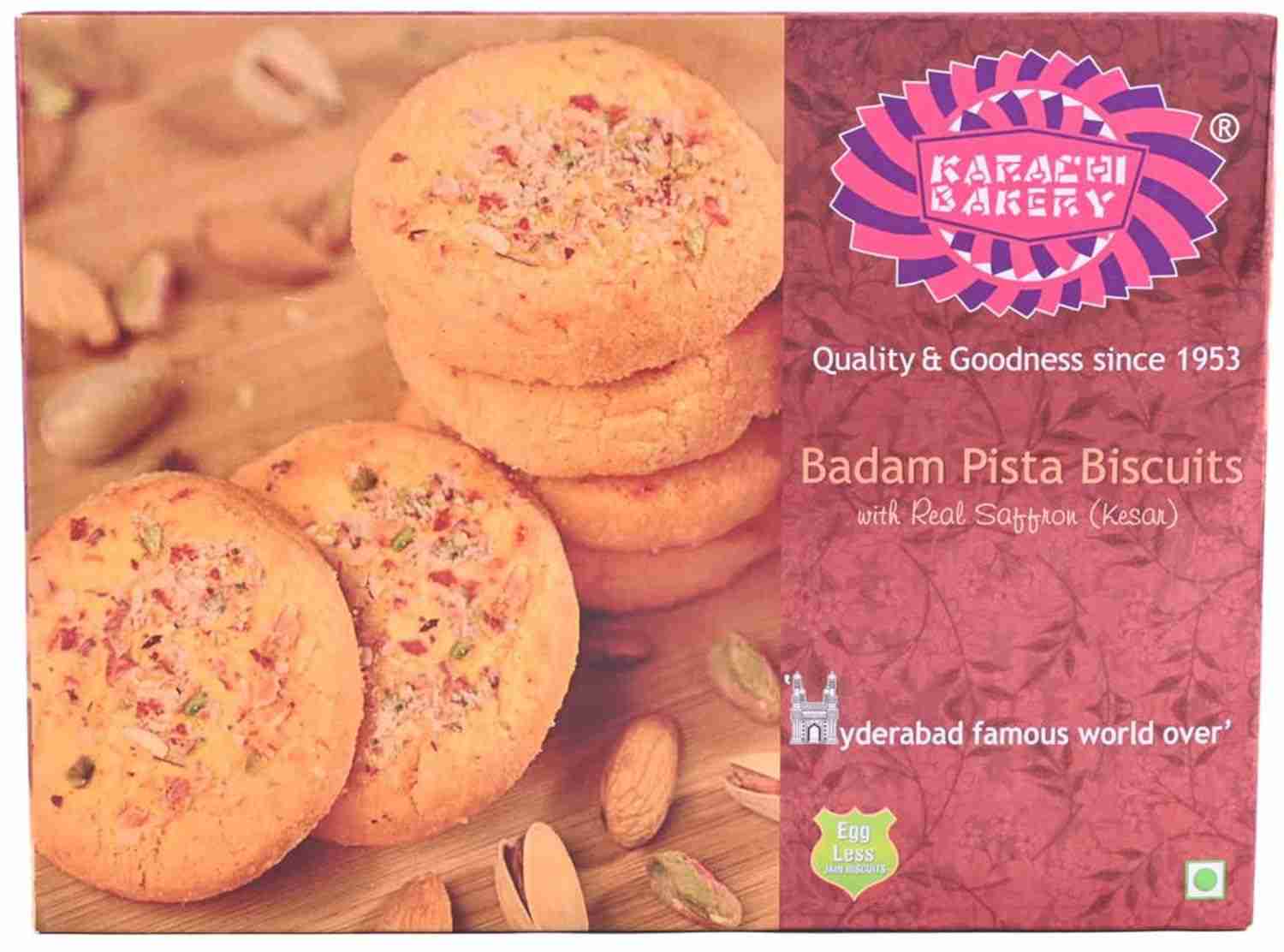 Badam Pista Biscuit (Karachi Bakery, Hyderabad)