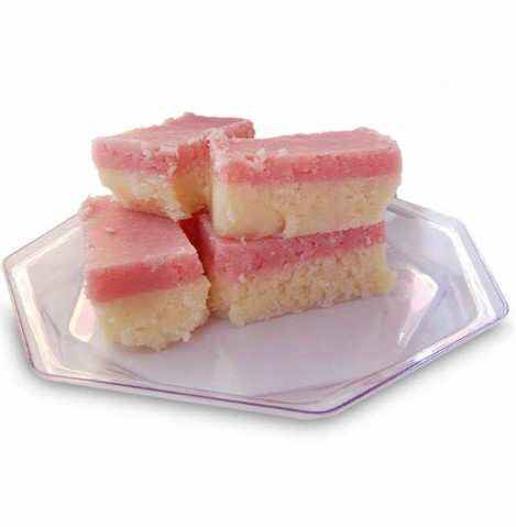 Coconut Barfi (Bharat Sweets, Delhi)