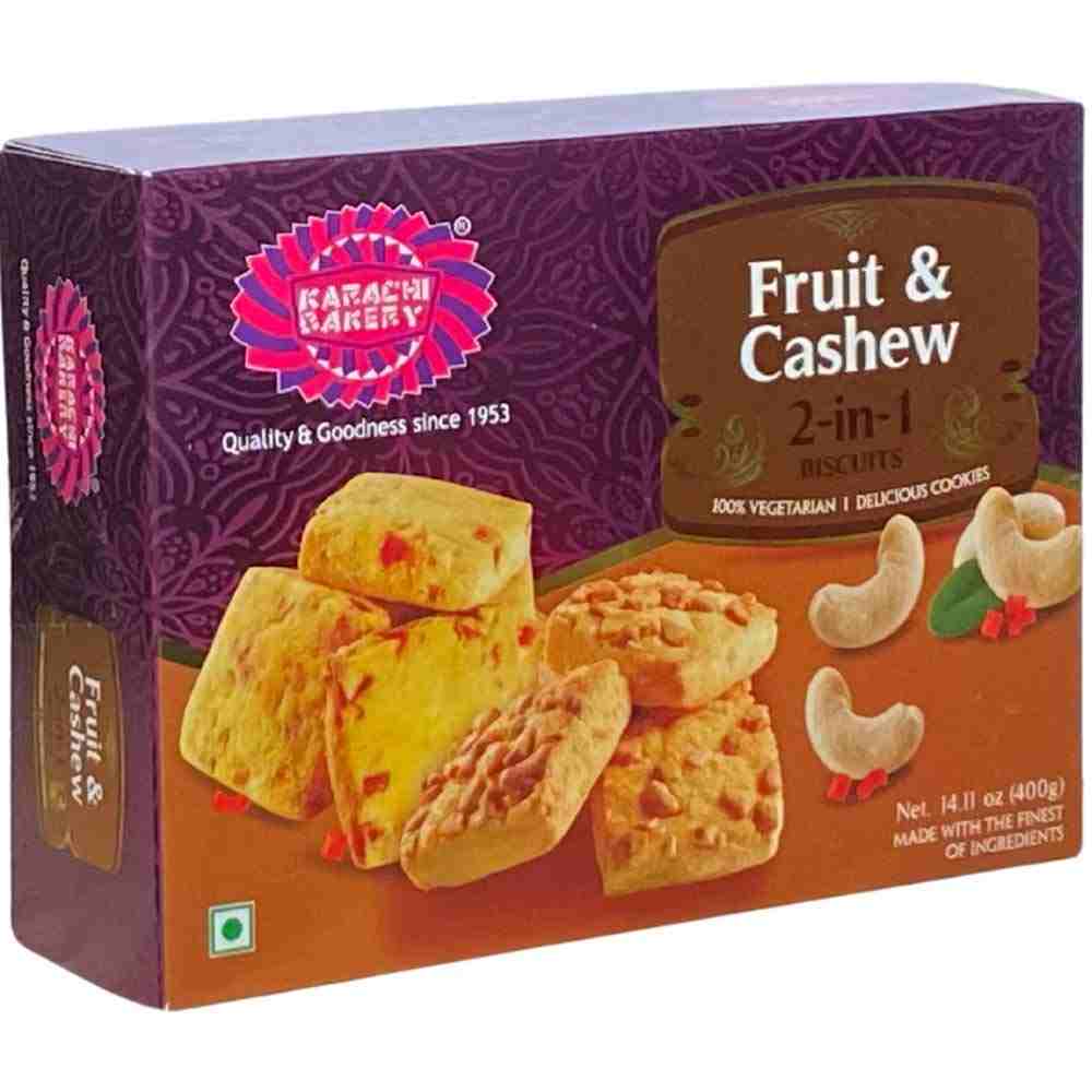 Cashew & Fruit Biscuit (Karachi Bakery, Hyderabad)