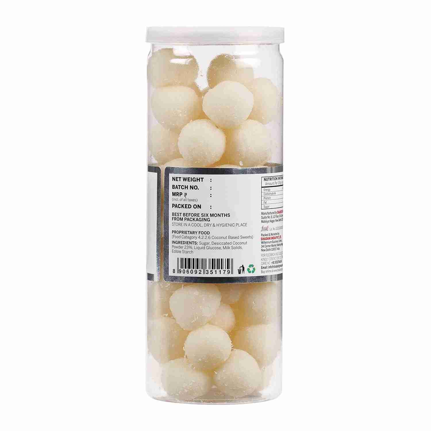 Coconut Peda( Shadani Candies, Delhi )