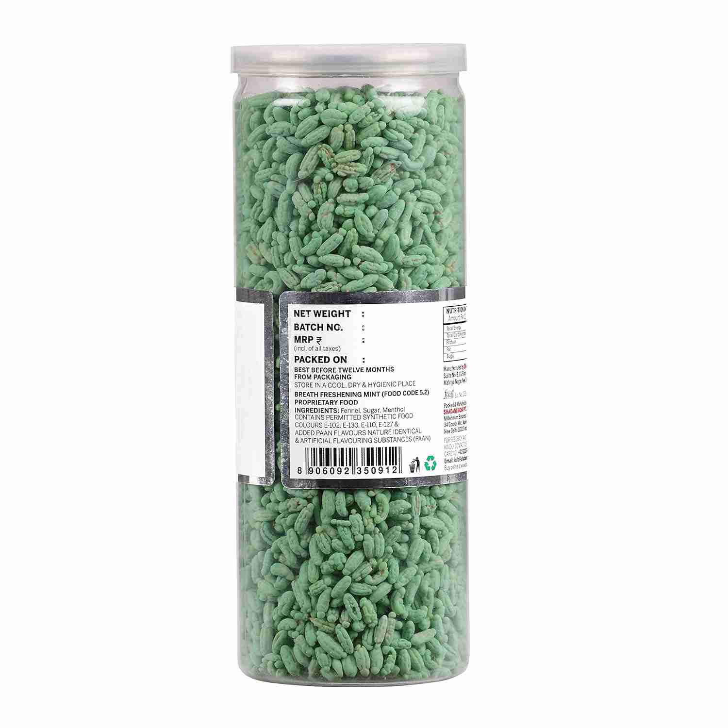 Chennai Saunf ( Shadani Candies, Delhi )