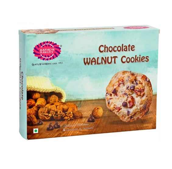 Chocolate Walnut Cookies ( Karachi Bakery, Hyderabad )