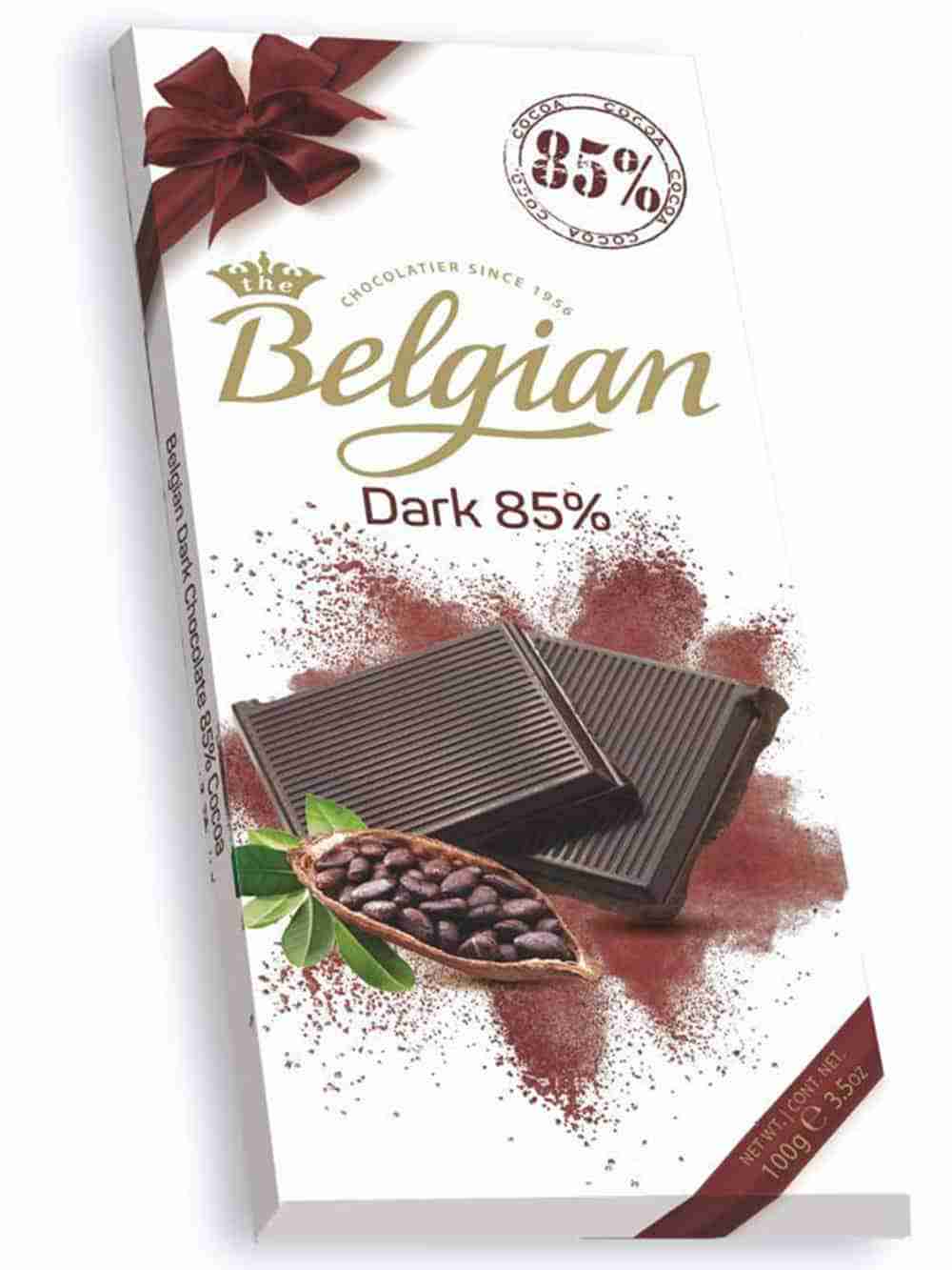 85% Dark Chocolate Bar ( The Belgian. Belgium)