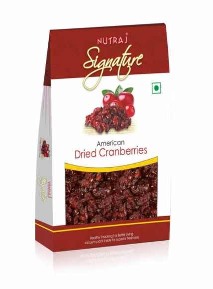 Dried Cranberries ( Nutraj Signature, Jammu)