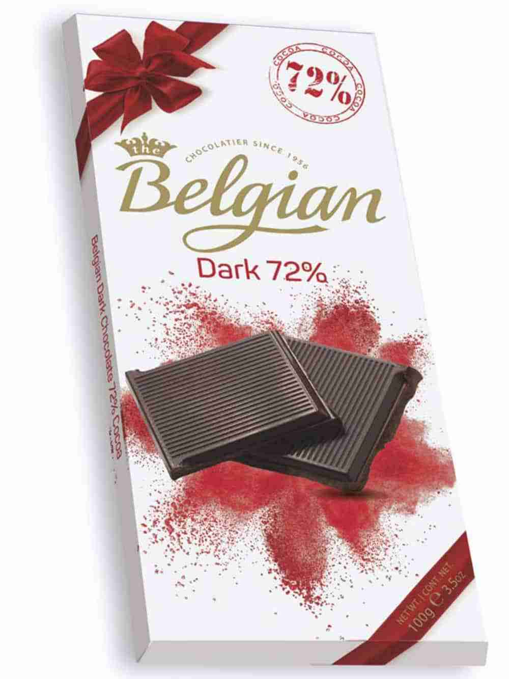72% Dark Chocolate Bar ( The Belgian, Belgium)