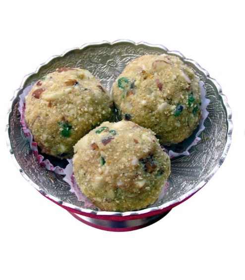 Dry Fruit Laddoo (Laxmi Mishthan bhandar, Jaipur)