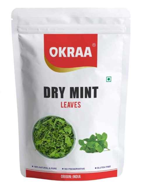 Dry Mint Leaves (Pudina Leaves) ( Okraa, Gujarat)