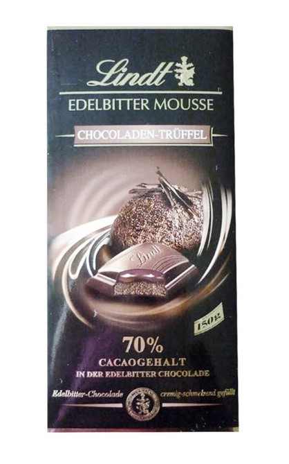 Edelbitter Mousse Chocoladen Truffle (Lindt, France)