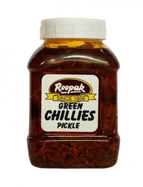 Green Chillies Pickle (Roopak, Delhi)