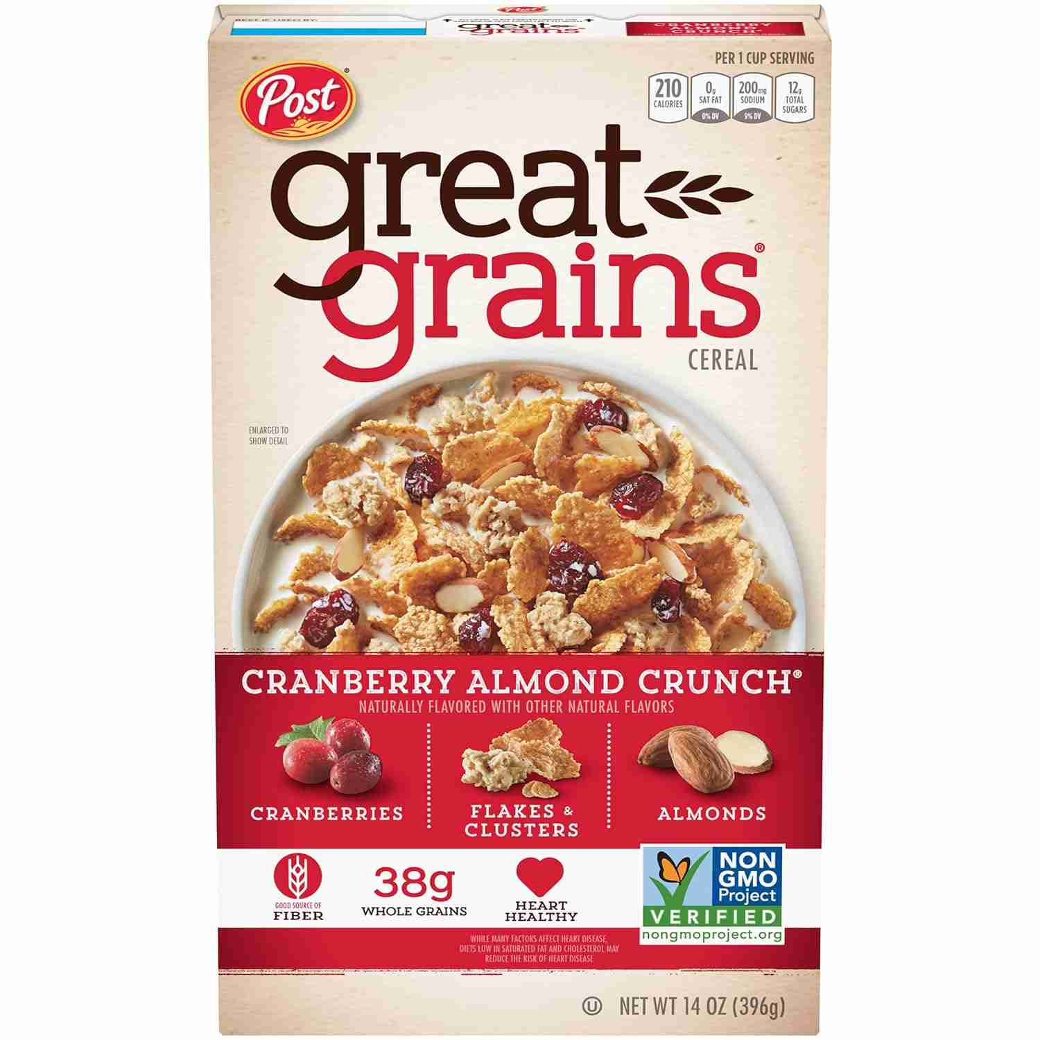 Great Grains Cranberry Almond Crunch Cereal ( Post, USA )