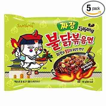 Hot Chicken Ramen Jjajang Noodle ( Samyang, South Korea )