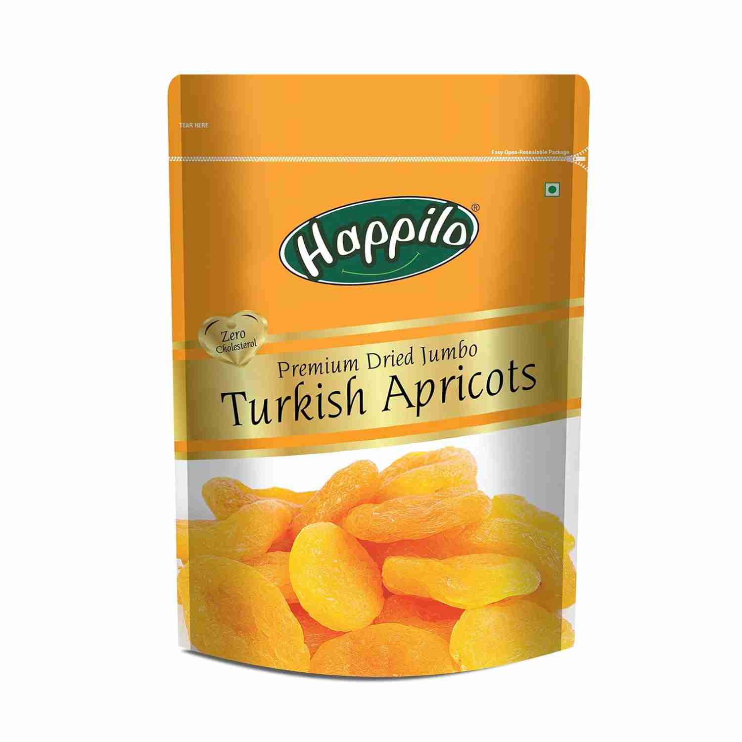 Premium Turkish Apricots-( Happilo, Bengaluru)