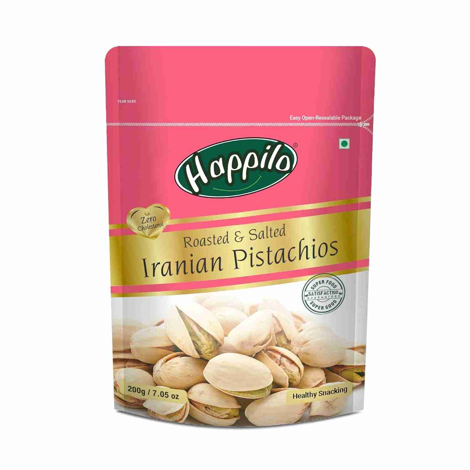 Premium IR Roasted & Salted Pistachios-( Happilo, Bengaluru )