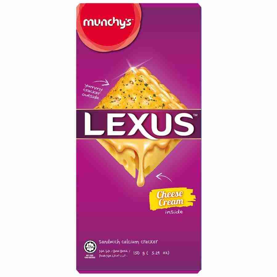 Lexus-Cheese Cream Sandwich Cracker (Munchy's, Malaysia)