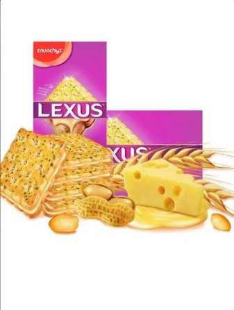 Lexus-Chocolate Cream Sandwich Cracker-pack of-(2) (Munchy's, Malaysia)