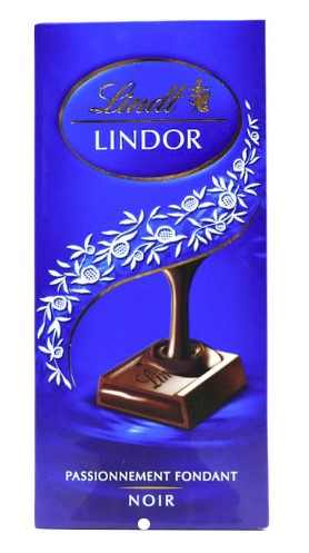 Lindor Passionnement Fondant Noir (Lindt, France)