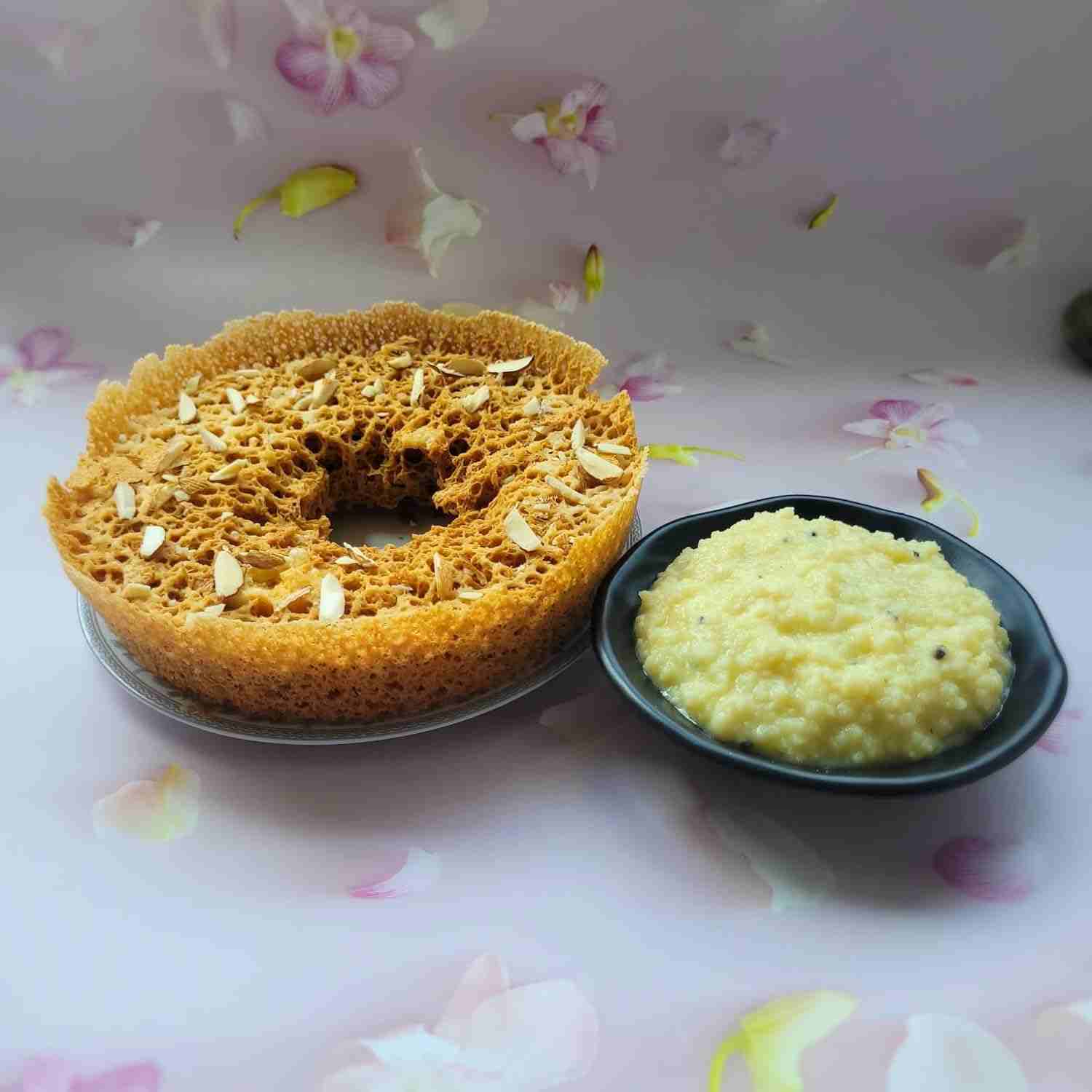 Kesar Malai Ghewar (Hira Sweets, Shahdara)