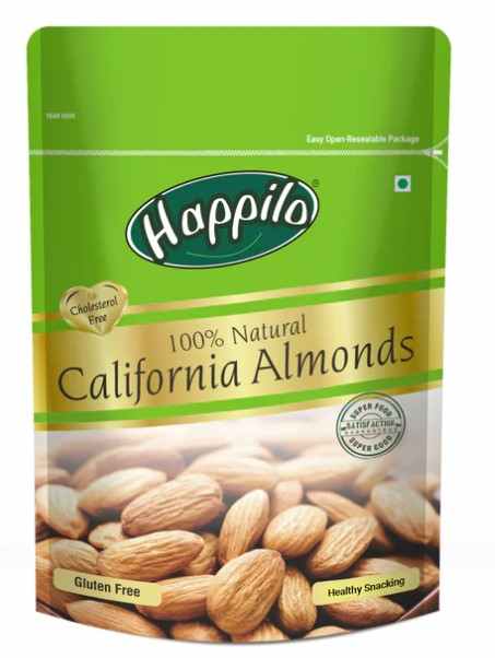 Natural Premium Californian Almonds ( Happilo, Bengaluru )
