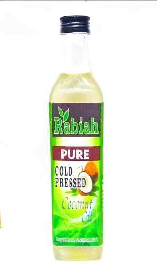 Organic Cold Pressed Coconut Oil (Rabiah, Delhi)