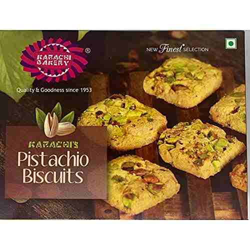 Pistachio Biscuits ( Karachi Bakery, Hyderabad )