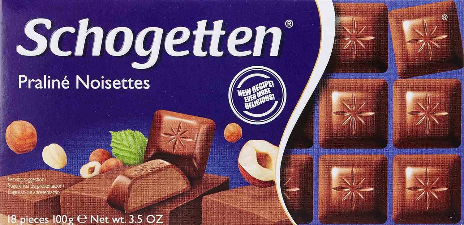 Praline` Noisettes Chocolate (Schogetten,Germany)