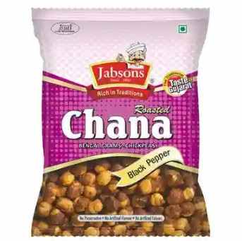 Roasted Chana Black Pepper (Jabsons, Bharuch)