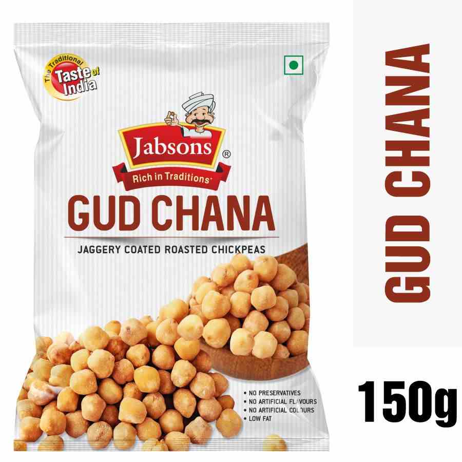 Roasted Chana - Gud Chana (Jabsons, Bharuch)