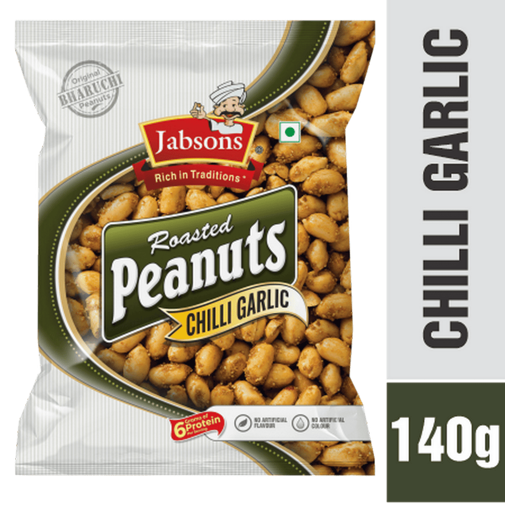 Roasted Peanut Chilly Garlic (Jabsons, Bharuch)