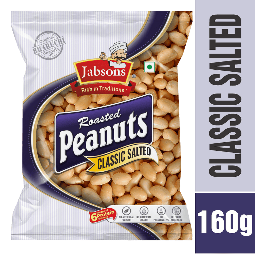 Roasted Peanut Classic Salted (Jabsons, Bharuch)