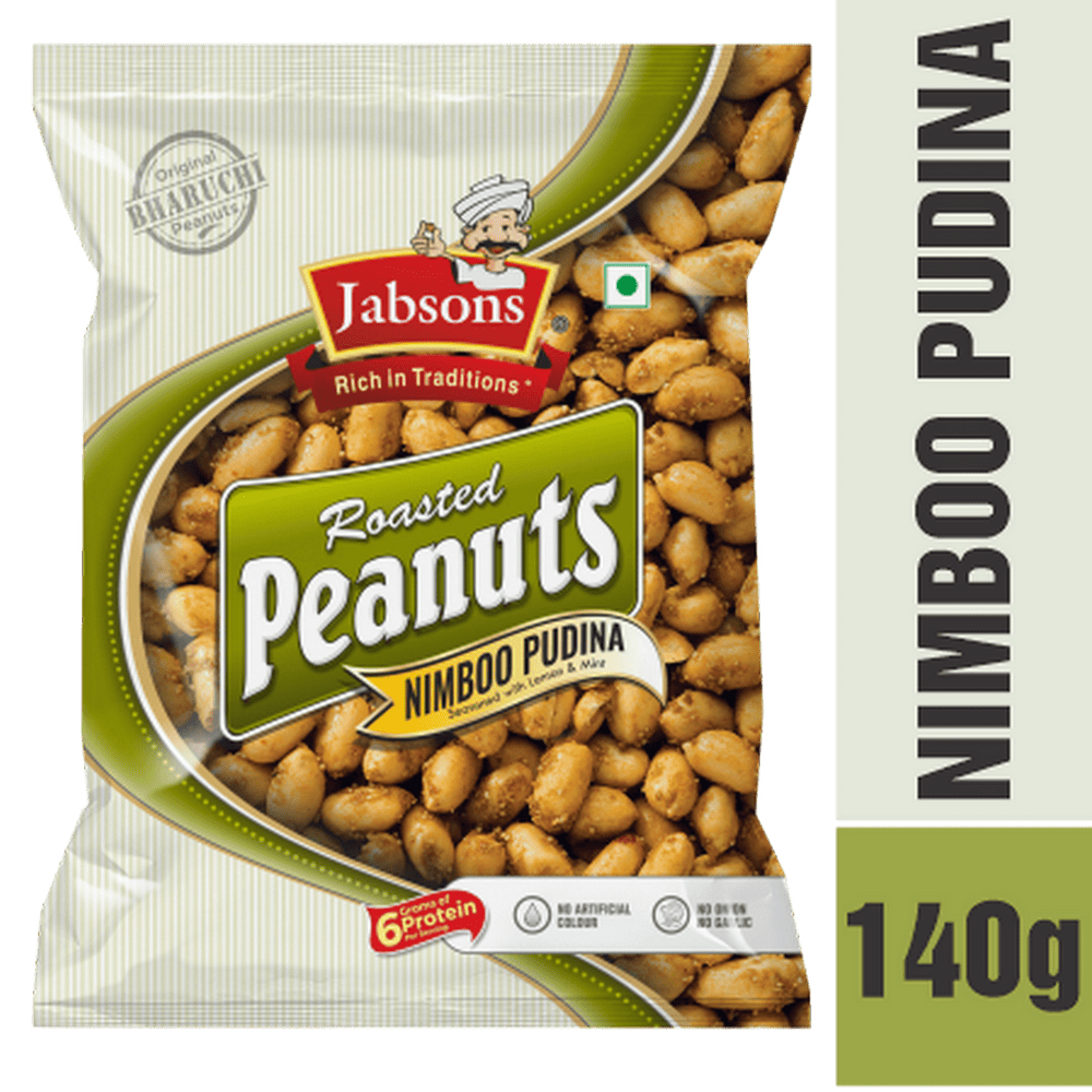 Roasted Peanut Nimboo Pudina (Jabsons, Bharuch)