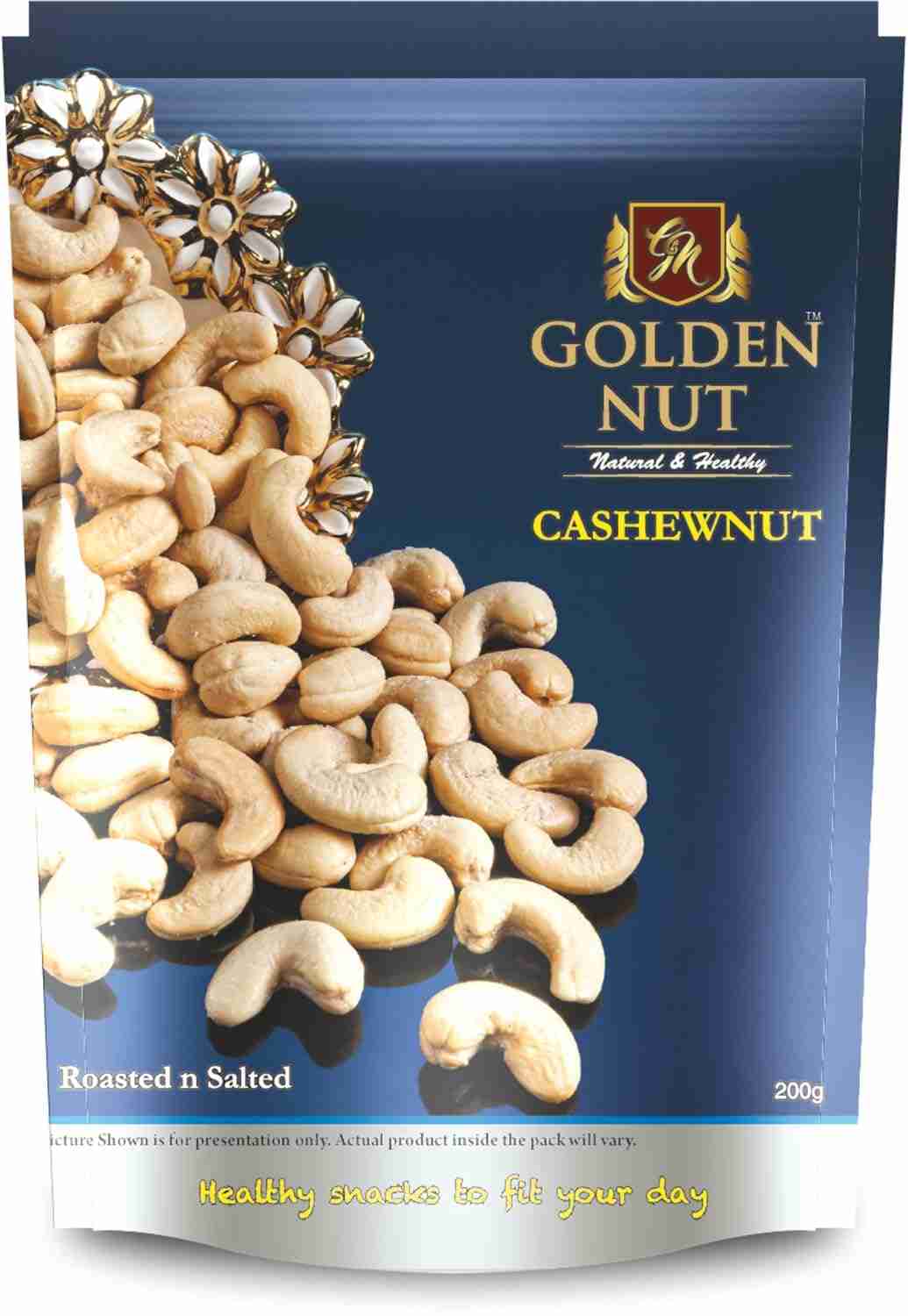 Roasted & Salted Cashewnuts (Golden Nut, Delhi)