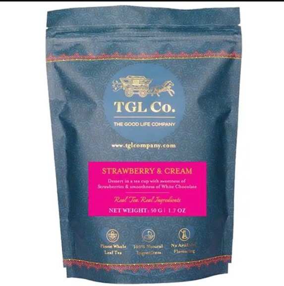 Strawberries and Cream Black Tea (TGL, Mumbai)