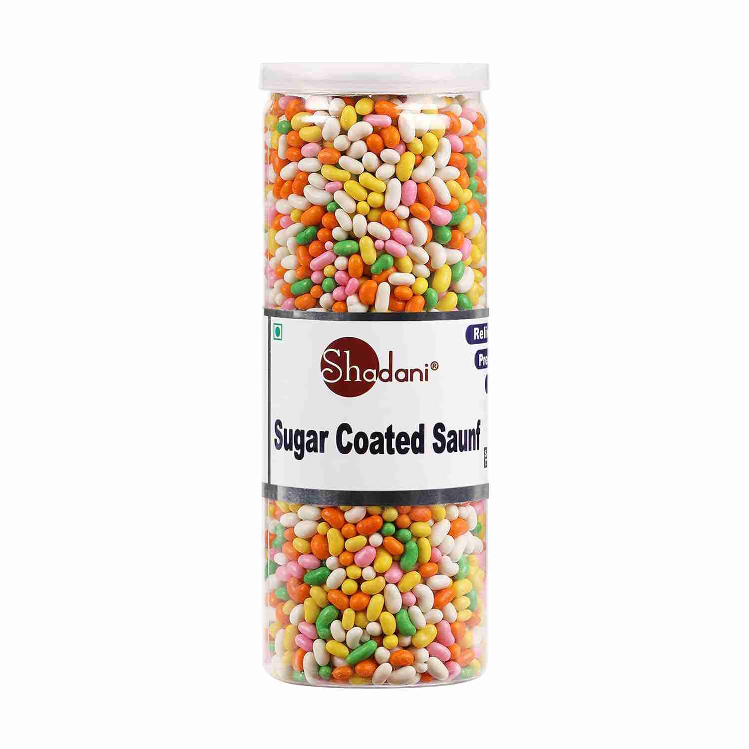 Sugar Coated Saunf ( Shadani Candies, Delhi )