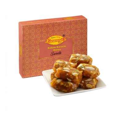 Sohan Halwa Badam, Pista (Kanwarji's, Chandni Chowk)