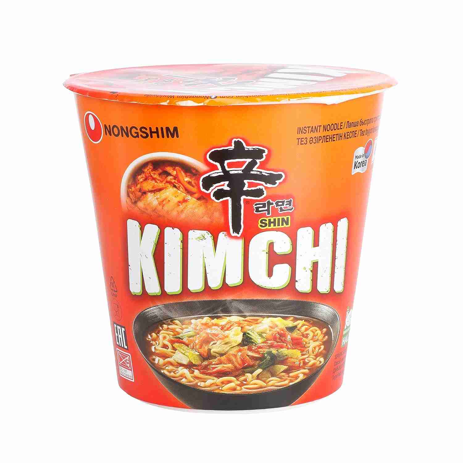 Shin Kimchi Cup Noodle ( Nongshim, South korea )
