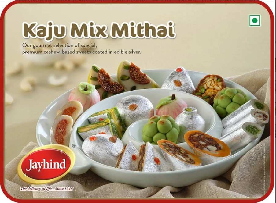 Special Kaju Mix Mithai (Jay Hind, Ahmedabad)