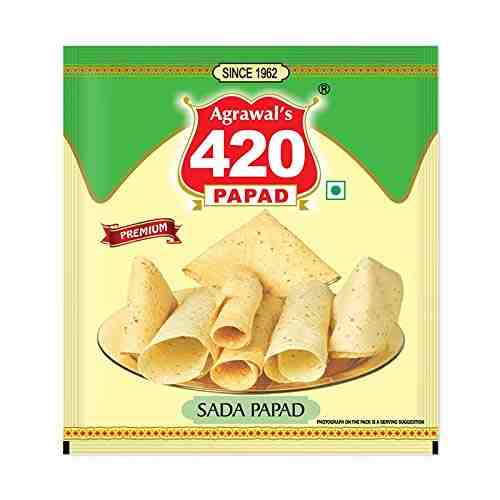 Sada Papad (Agrawal's 420 Papad, Indore)